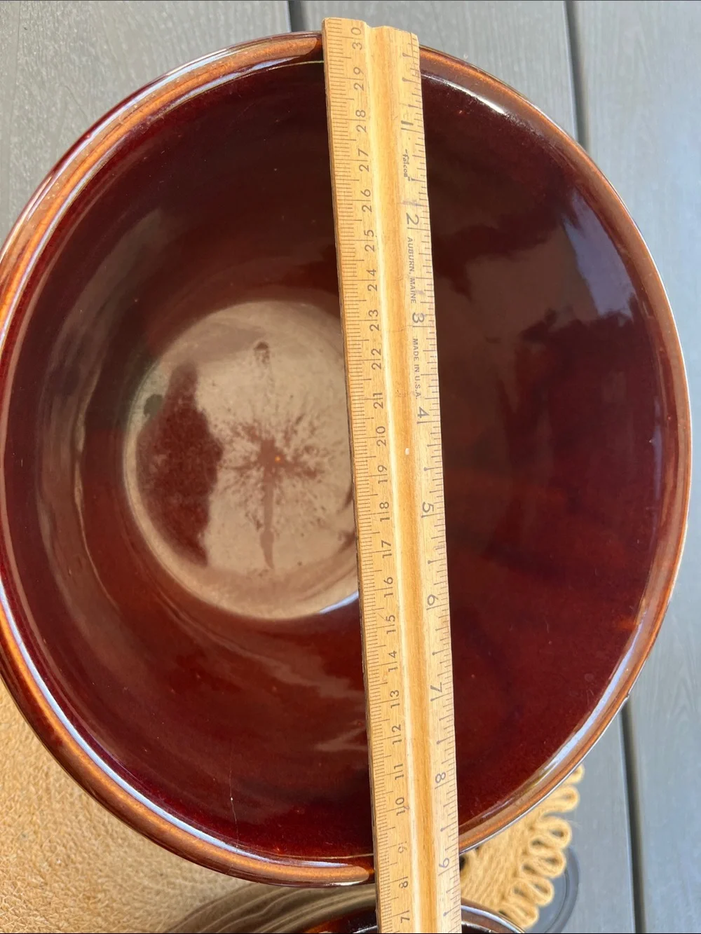 Set of Two Marcrest oven bowls
